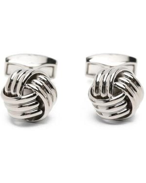 Tateossian Ciondoli A Nodo - Bianco