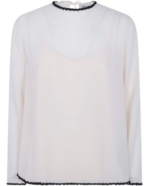 Semicouture Blouse "Florinda" - White