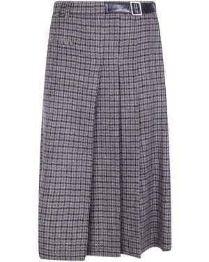 Seventy Skirt Wool - Blue