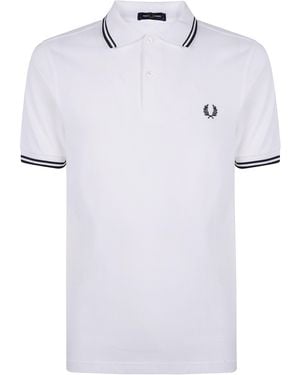 Fred Perry Twin Tipped Shirt - White