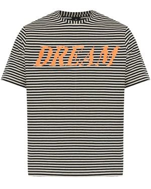 Paul Smith T-Shirt Stripe Regular Fit Uomo Dream Di - Nero