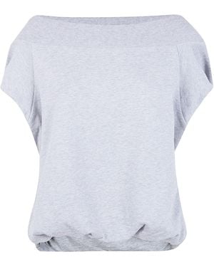Dries Van Noten Hamels Cotton Top - Blue