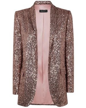 DR. HOPE Long Shaw Jacket - Brown