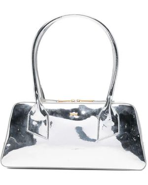 N°21 'Malibu' Midi Shoulder Bag - Blue