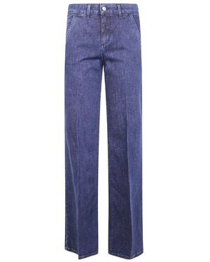 CIGALA'S "Chino Flare" Pants - Blue