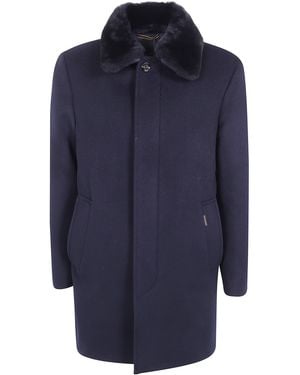 Moorer Jacket Wool-Cashmere "Simmons" - Blue