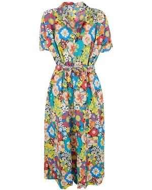 Daniela Gregis "20.07.06" Short Sleeves Dress - White