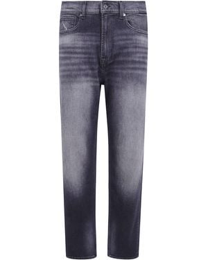 7 For All Mankind Straight-Leg Jeans "Easy Straight" - Blue