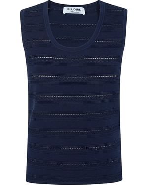 Blugirl Blumarine Top - Blue