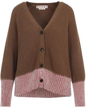 Marni Cardigan - Marrone