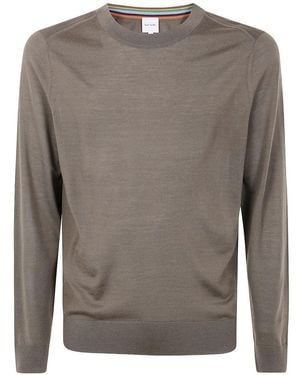 Paul Smith Maglione Uomo Collo Giro - Grigio