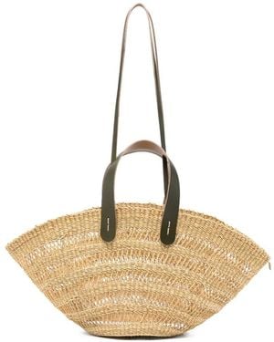 Muuñ "Chantelle" Straw Bag - Natural