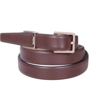 Max Mara "Mxagrazia" Classic Belt - Purple