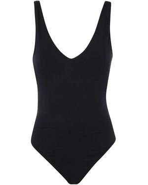 Entire studios V Neck Bodysuit - Black