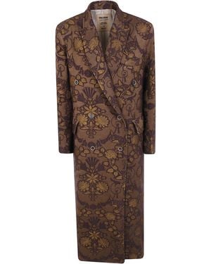Uma Wang Cappotto - Marrone