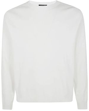 CP COMPANY METROPOLIS C. P. Company Metropolis The Metropolis Series Cotton Stretch Knit - White