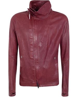 Isaac Sellam "Imparable" Nappa Stretch Jacket - Red