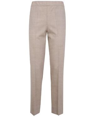 D.exterior D. Exterior Flanel Merinos Basic Trousers - Grey