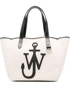 JW Anderson Belt Tote Bag - White