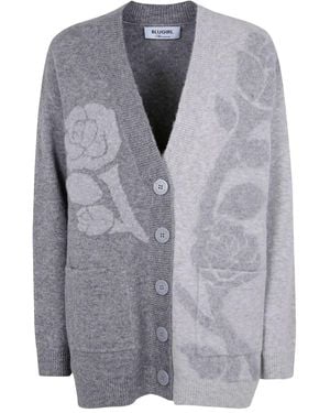 Blugirl Blumarine Cardigan Goffrato - Grigio