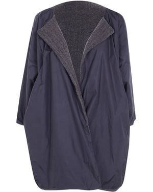 Daniela Gregis Coat Reversible "Spezia" - Blue