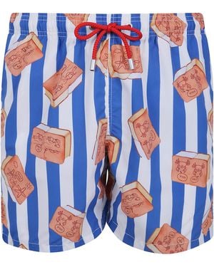 MC2 Saint Barth Swim Trunks Classic "Gustavia" - Blue