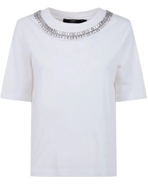 Seventy Jersey Cotton Embroidered T-Shirt - White