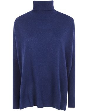ABSOLUT CASHMERE Turtleneck Jumper "Clara" - Blue