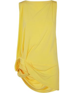 Jacquemus Sleeveless Top - Yellow