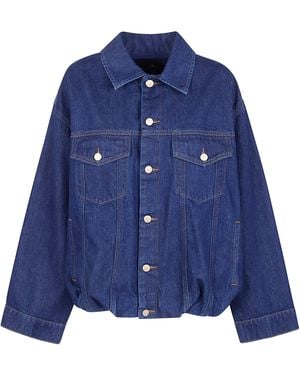 7 For All Mankind "Gathered" Jacket Soul - Blue