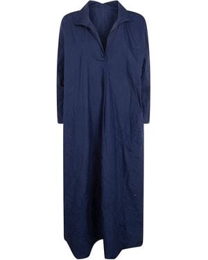 Daniela Gregis Spicchi Midi Dress - Blue