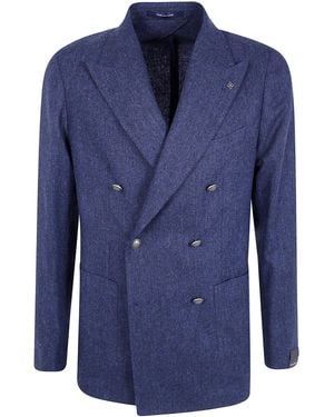 Tagliatore Jacket Double Breasted "Montecarlo" - Blue