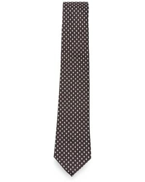 Emporio Armani Tie Fancy Classic - White