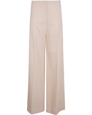 Alberta Ferretti Wide Leg Trousers - White