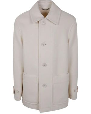 Dries Van Noten "Rivne" Classic Midi Coat - Grey