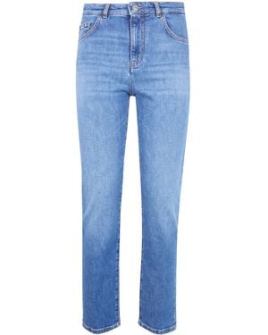 Seventy Denim Stretch Mixed Wash Jeans - Blue