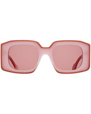 JW Anderson Occhiali Da Sole Bumper - Rosa