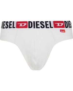 DIESEL X TINDER Mutande Cotone "Andre" - White
