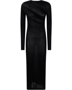 Paloma Wool Dress Long Sleeve "Jojo" - Black