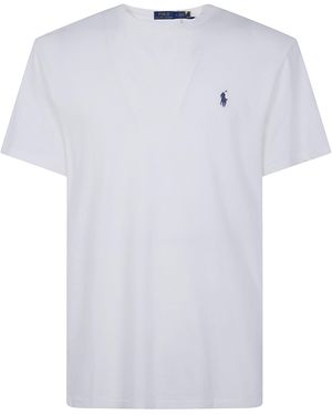 Polo Ralph Lauren Short Sleeves Classic Pocket T-Shirt - White