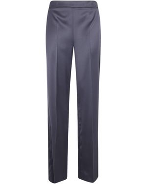 Twinset Wide Leg Relaxed Pants - Black