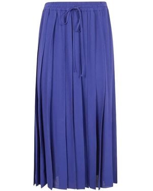 Mantu Midi Skirt - Purple