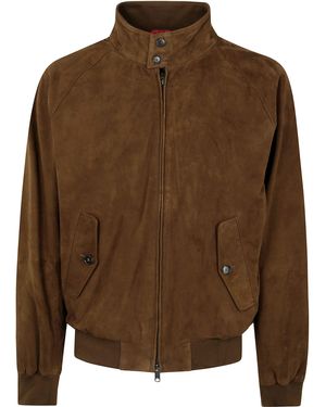 Baracuta Suede Sport Jacket - Brown