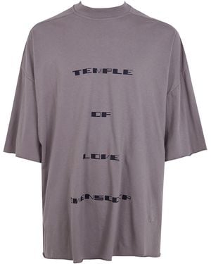 Rick Owens "Tommy T" T-Shirt - Grey