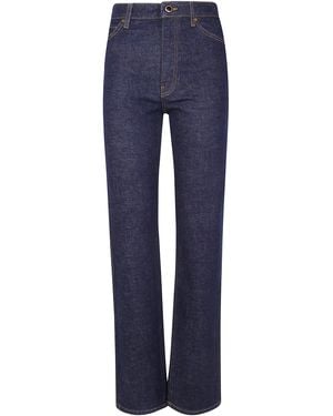 KHAITE Jeans Straight Leg "Danielle" - Blue