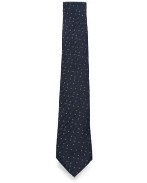 Giorgio Armani Cravatta Fancy "Gm000800.Te22434 Fb065" - Blu
