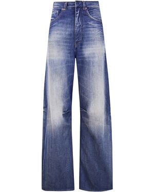 MM6 by Maison Margiela Trousers 5 Pockets - Blue