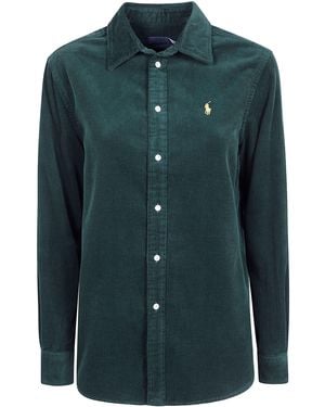 Polo Ralph Lauren Shirt Woven Sport Shirt - Green