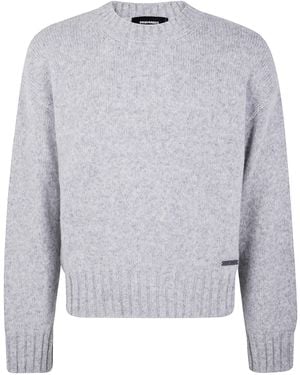 DSquared² Knit Jumper - Grey