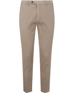 Michael Coal Pantaloni American Pocket "Capri" - Natural